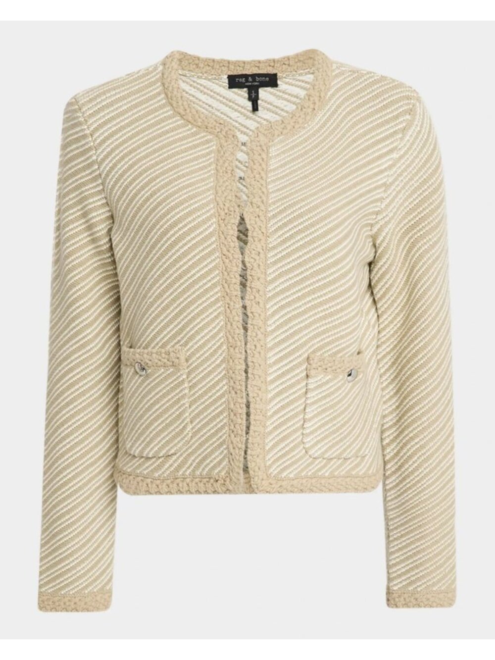 NEW Rag & Bone Women's XXS Eucalyptus Claire Tailored Cardigan NWT $398 - Picture 2 of 5